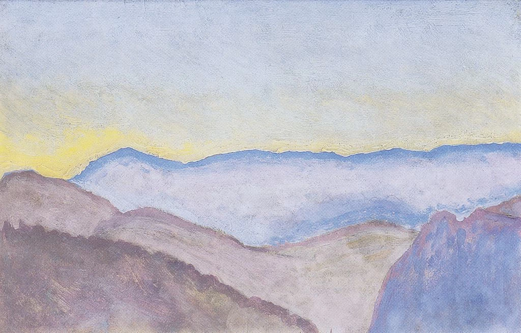 Paesaggio del Semmering con vista sul Rax